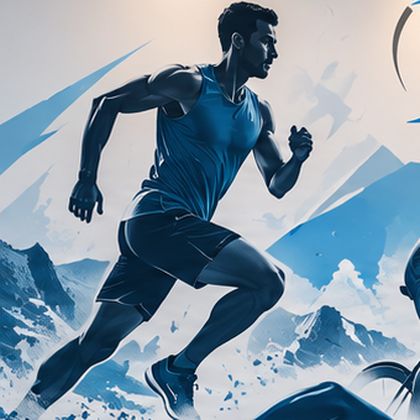 Persona practicando running